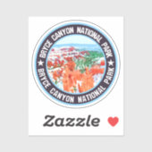 Nationaal Park Bryce Canyon Sticker (Vel)