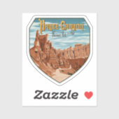 Nationaal Park Bryce Canyon Sticker (Vel)