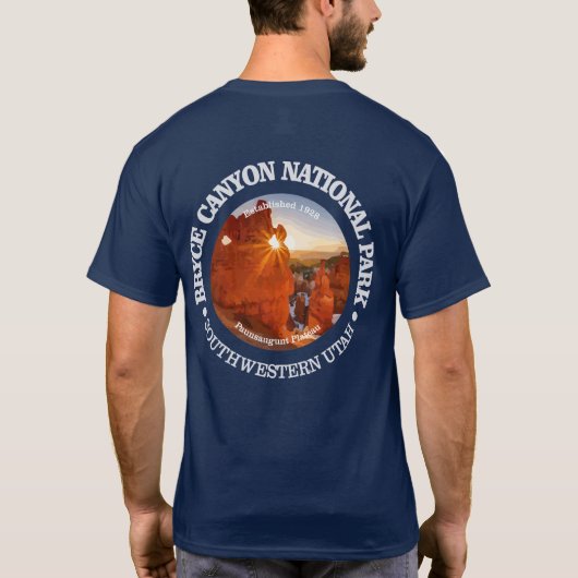 Nationaal Park Bryce Canyon T-shirt (Achterkant)