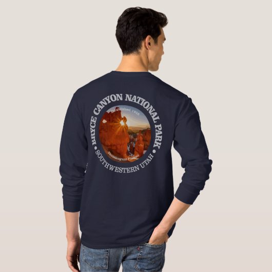 Nationaal Park Bryce Canyon T-shirt (Achterkant volledig)