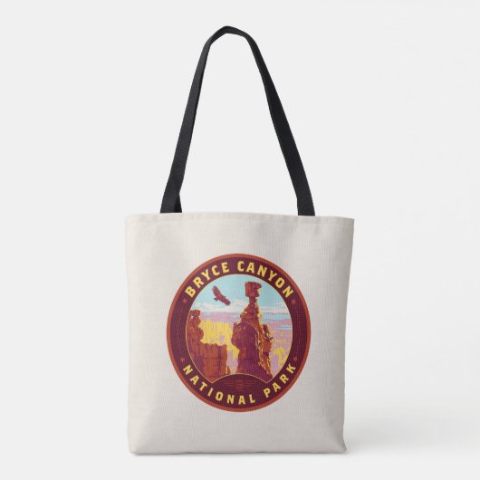 Nationaal Park Bryce Canyon Tote Bag (Achterkant)