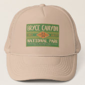 Nationaal Park Bryce Canyon Trucker Pet (Voorkant)