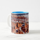 Nationaal Park Bryce Canyon Tweekleurige Koffiemok (Voorkant links)