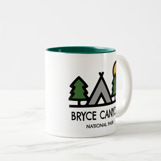 Nationaal Park Bryce Canyon Tweekleurige Koffiemok (Voorkant rechts)