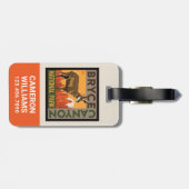 Nationaal park Bryce Canyon Utah | Bagagelabel (Achterkant horizontaal)