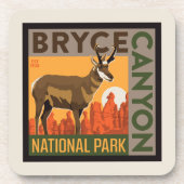 Nationaal park Bryce Canyon Utah | Bier Onderzetter (Voorkant)