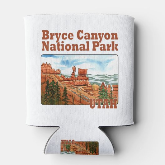 nationaal park bryce canyon utah blikjeskoeler (Achterkant)