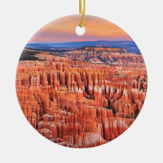 Nationaal Park Bryce Canyon Utah Keramisch Ornament (Voorkant)