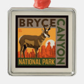 Nationaal park Bryce Canyon Utah | Metalen Ornament (Voorkant)