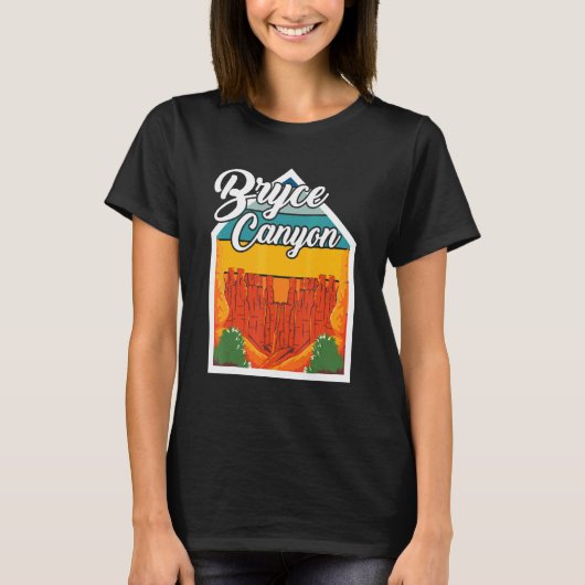 Nationaal Park Bryce Canyon Utah rotsformatie Hik T-shirt (Voorkant)