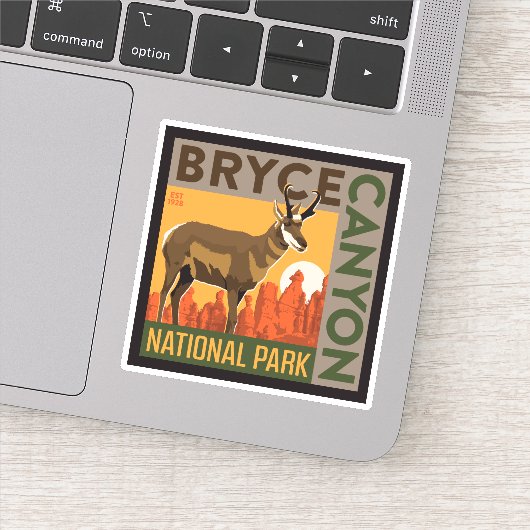 Nationaal park Bryce Canyon Utah | Sticker (Detail)