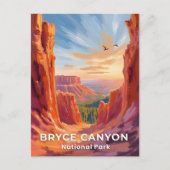 Nationaal park Bryce Canyon | Utah Travel Briefkaart (Voorkant)