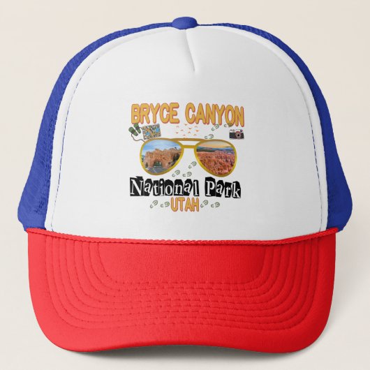Nationaal Park Bryce Canyon Utah Trucker Pet (Voorkant)