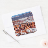 Nationaal Park Bryce Canyon Vierkante Sticker (Envelop)