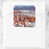 Nationaal Park Bryce Canyon Vierkante Sticker (Tas)