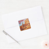 Nationaal Park Bryce Canyon Vierkante Sticker (Envelop)