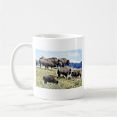 Nationaal park Buffalo Herd - Yellowstone Koffiemok (Links)