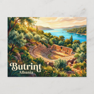 Nationaal park Butrint Albanië Briefkaart