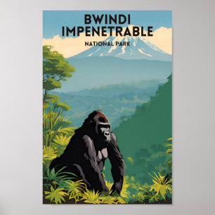 Nationaal park Bwindi Impenetrable Poster