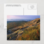 Nationaal park Cadillac Mountain Acadia Briefkaart (Voorkant / Achterkant)