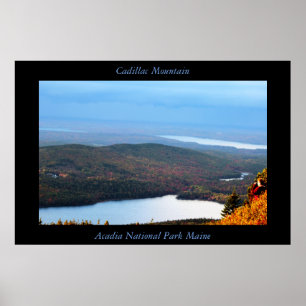 Nationaal park Cadillac Mountain Acadia Poster