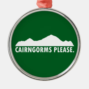 Nationaal park Cairngorms Metalen Ornament