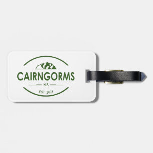 Nationaal park Cairngorms Schotland Bagagelabel