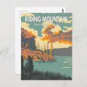 Nationaal Park Canada  in het Ridgebergte Briefkaart (Voorkant / Achterkant)