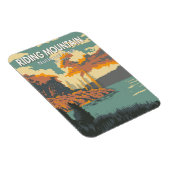 Nationaal Park Canada  in het Ridgebergte Magneet (Rechterzijde)