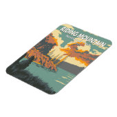 Nationaal Park Canada  in het Ridgebergte Magneet (Linkerzijde)