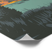 Nationaal Park Canada in het Ridgebergte Poster (Hoek)