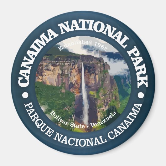 Nationaal Park Canaima Magneet (Voorkant)