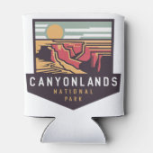 Nationaal park Canyonlands Blikjeskoeler (Achterkant)