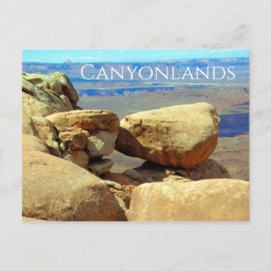 Nationaal park Canyonlands, Boulders, Utah Briefkaart