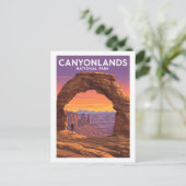 Nationaal Park  Canyonlands Briefkaart (Staand voorkant)