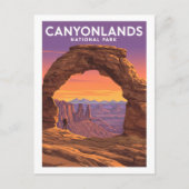 Nationaal Park  Canyonlands Briefkaart (Voorkant)