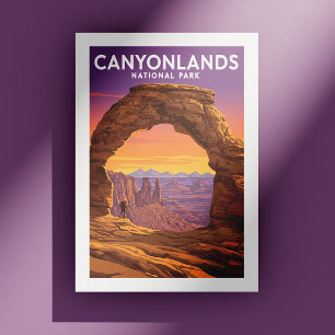 Nationaal Park  Canyonlands Briefkaart
