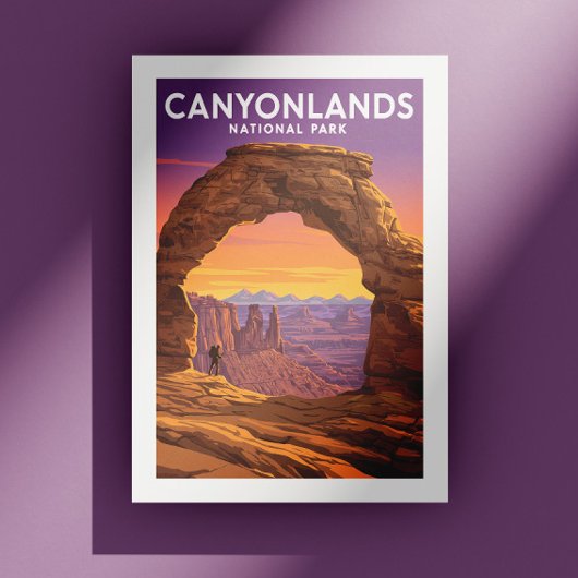 Nationaal Park  Canyonlands Briefkaart