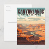 Nationaal park Canyonlands Briefkaart (Voorkant / Achterkant)