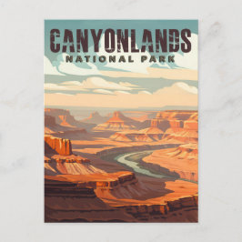 Nationaal park Canyonlands Briefkaart