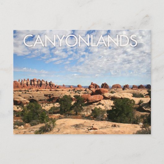 Nationaal park Canyonlands Briefkaart (Voorkant)