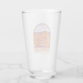 Nationaal Park Canyonlands in de Sky Retro Glas (Achterkant)