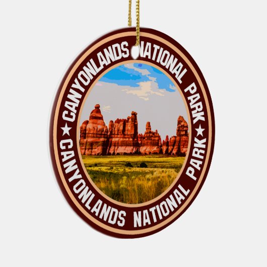 Nationaal park Canyonlands Keramisch Ornament (Rechts)