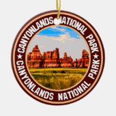 Nationaal park Canyonlands Keramisch Ornament (Voorkant)