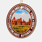Nationaal park Canyonlands Keramisch Ornament (Links)