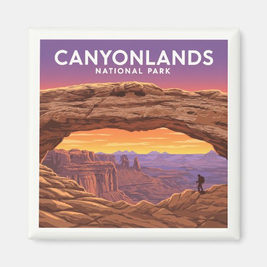 Nationaal Park  Canyonlands Magneet (Voorkant)