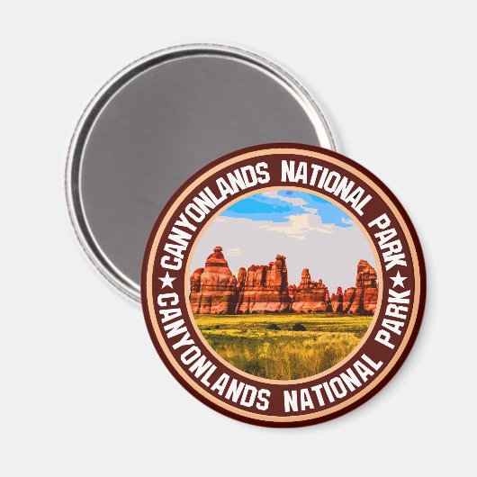 Nationaal park Canyonlands Magneet (Voorkant / Achterkant)