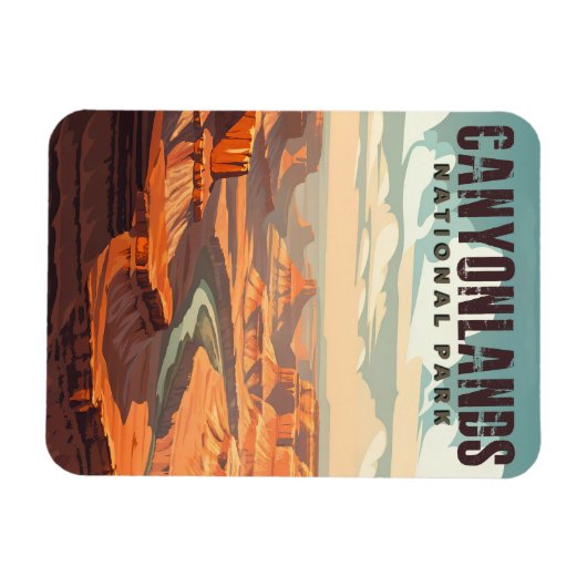 Nationaal park Canyonlands Magneet (Horizontaal)