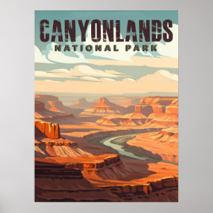 Nationaal park Canyonlands Poster