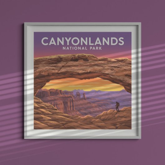 Nationaal Park  Canyonlands Poster